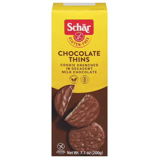 Schar Gluten-Free Chocolate Thins 7.1 oz