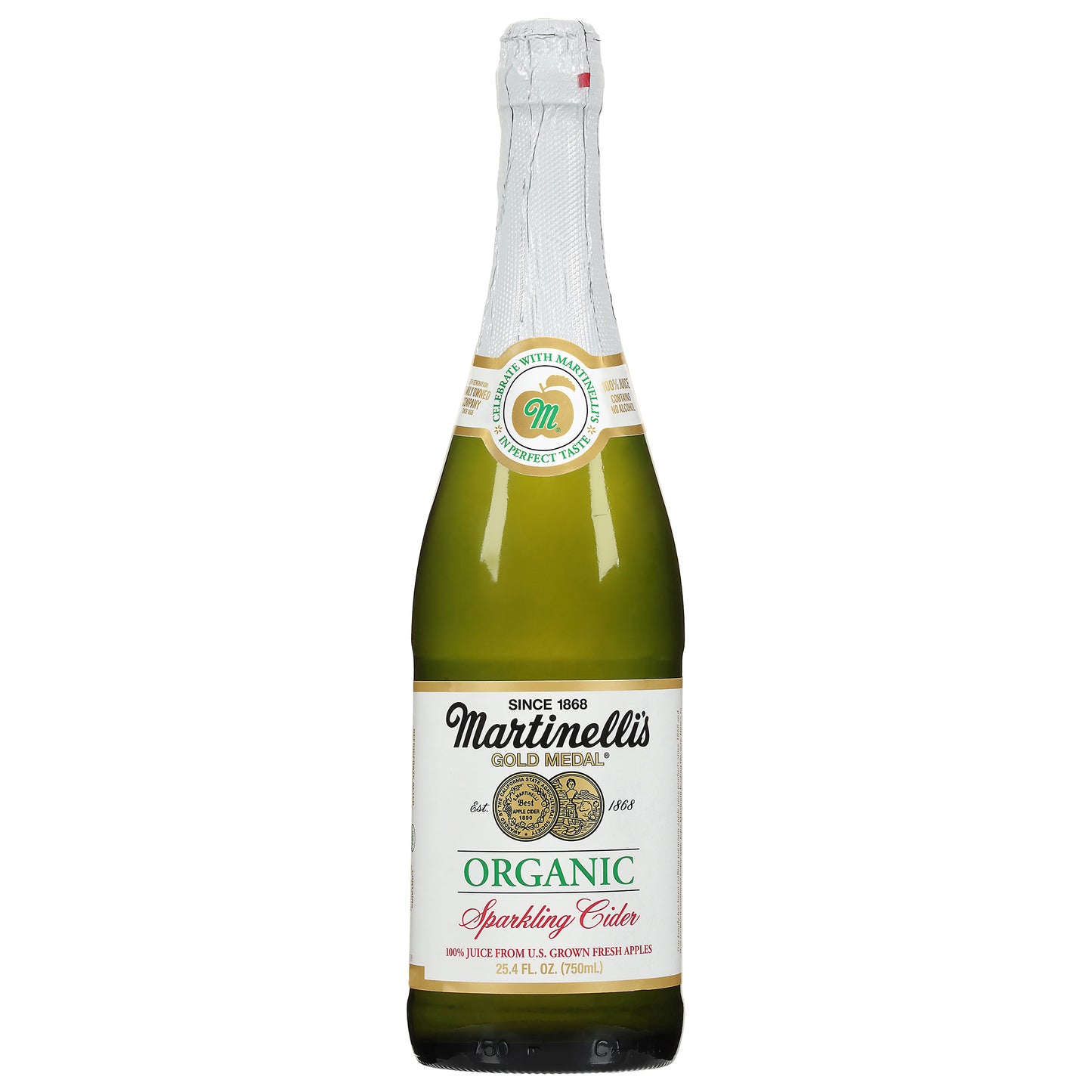 Martinelli's Gold Medal Organic Sparkling Cider 25.4 fl oz