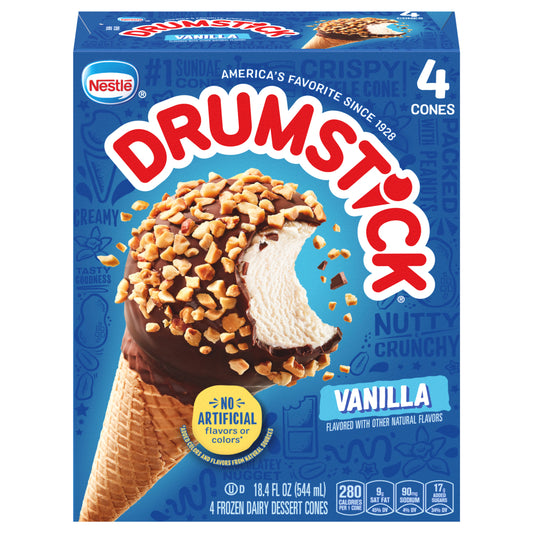 Vanilla Frozen Dairy Dessert Cones