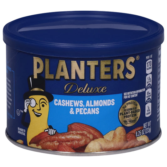 Planters Deluxe Cashews, Almonds & Pecans 8.25 oz