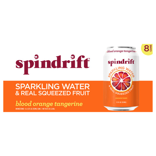 12oz. Blood Orange Tangerine Sparkling Water 8pk