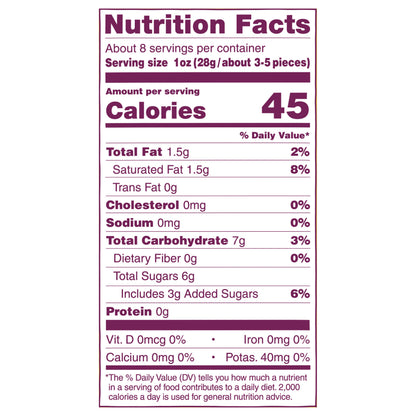Fruit Riot sour candy mango 8 oz