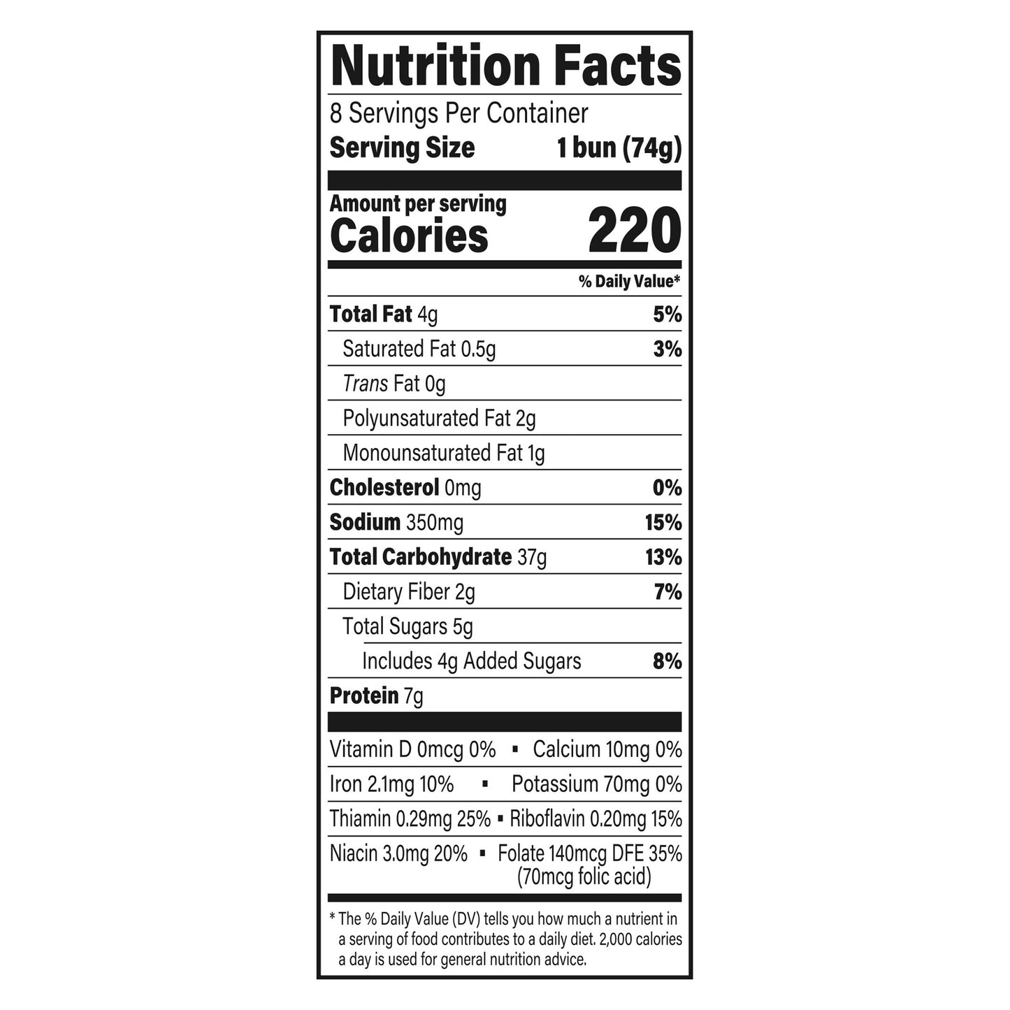 Oroweat Golden Seeded Buns, 8 count, 21 oz
