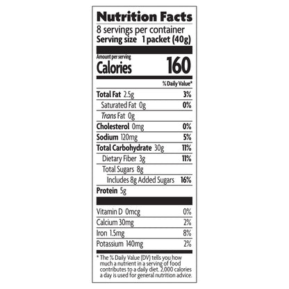Nature's Path Organic Blueberry Cinnamon Flax Oatmeal 11oz Box