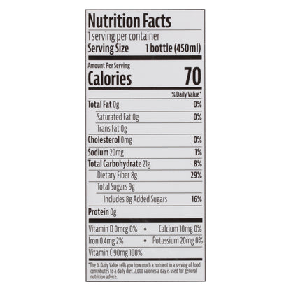 Pressed Juicery Elderberry Probiotic Lemonade 15.2 fl oz