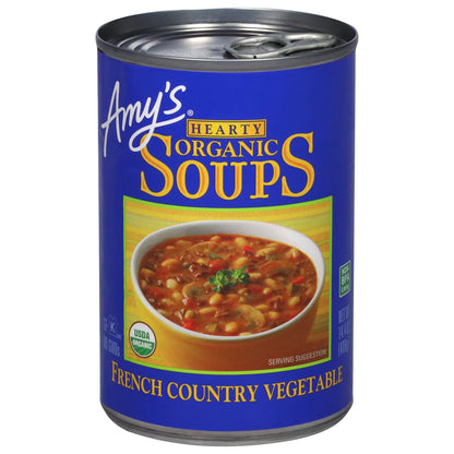 Amy's Organic Hearty French Country Vegetable Soups 14.4 oz