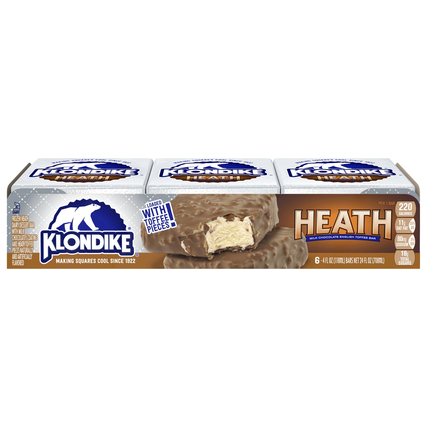 Klondike Heath Frozen Dairy Dessert Bar