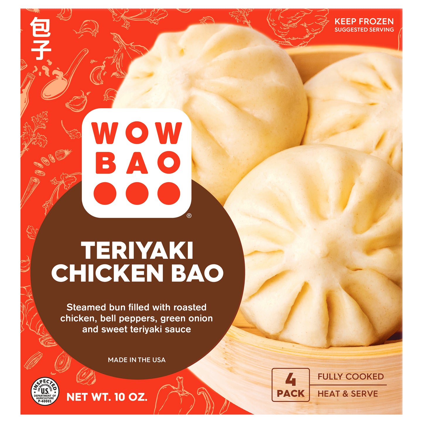 Teriyaki Chicken Package Bao