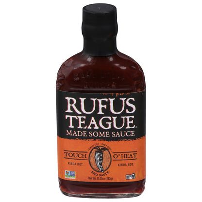 Rufus Teague Touch O Heat BBQ Sauce 15.25 oz