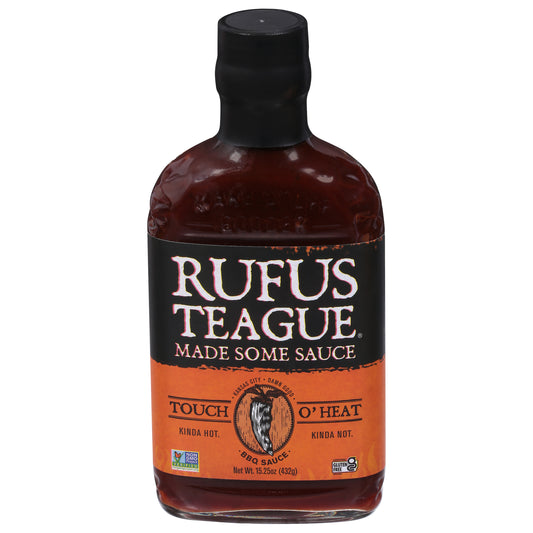 Rufus Teague Touch O Heat BBQ Sauce 15.25 oz