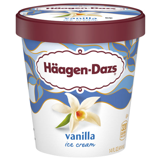 Haagen-Dazs Vanilla Ice Cream, 14 Oz.