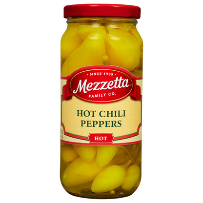 Mezzetta Hot Chili Peppers, 16 fl oz