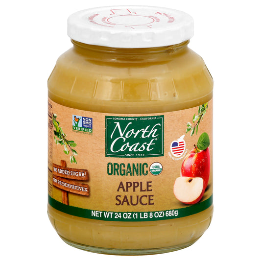 North Coast Apple Sauce 24 oz - Organic