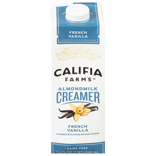Califia Farms Almondmilk French Vanilla Almondmilk Creamer 32 fl oz