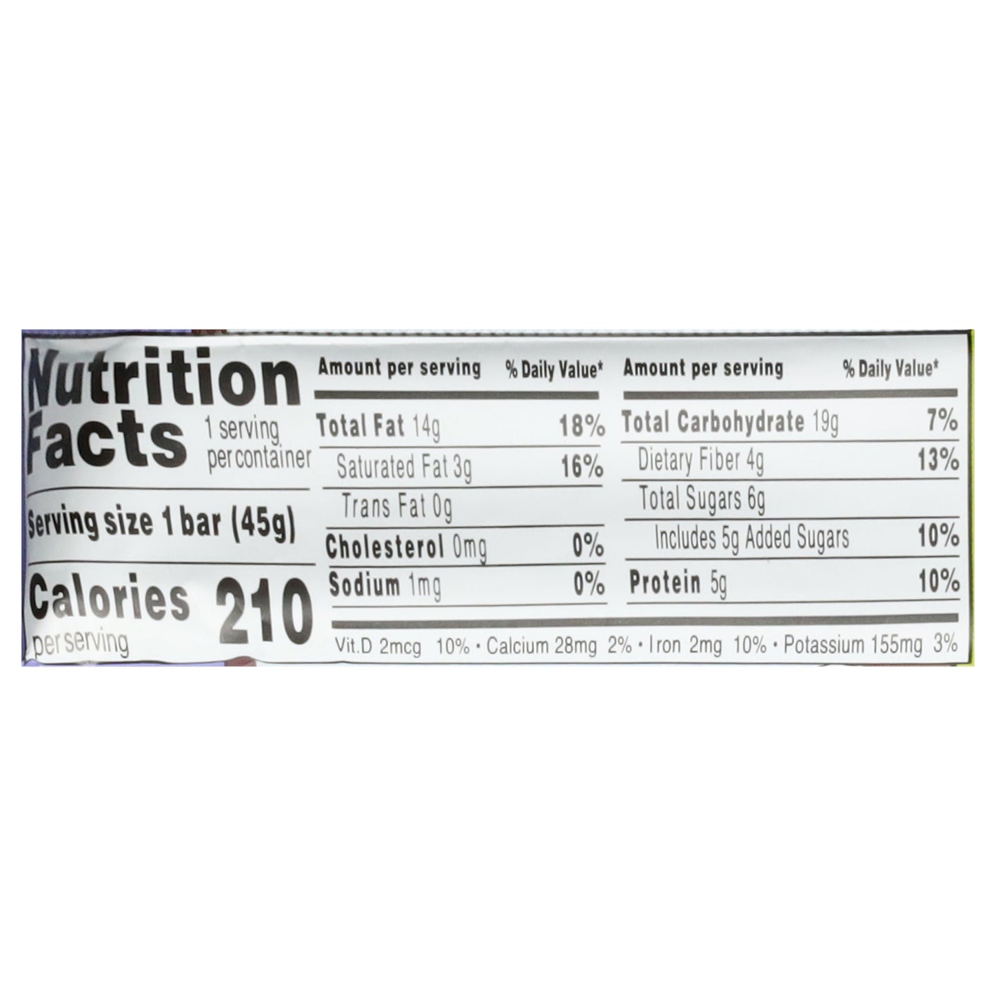 Mooski Chilled Cookie Dough Oat Bar 1.59 oz