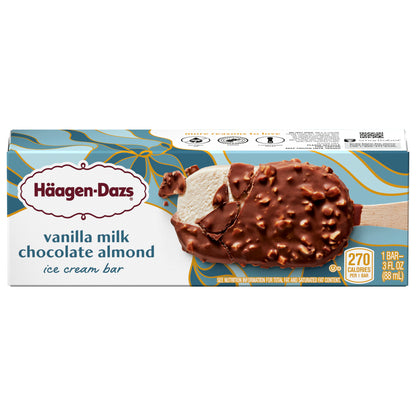 Haagen-Dazs Vanilla Milk Chocolate Almond Bar