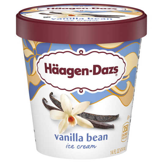 Haagen-Dazs Vanilla Bean Ice Cream 14 fl Oz