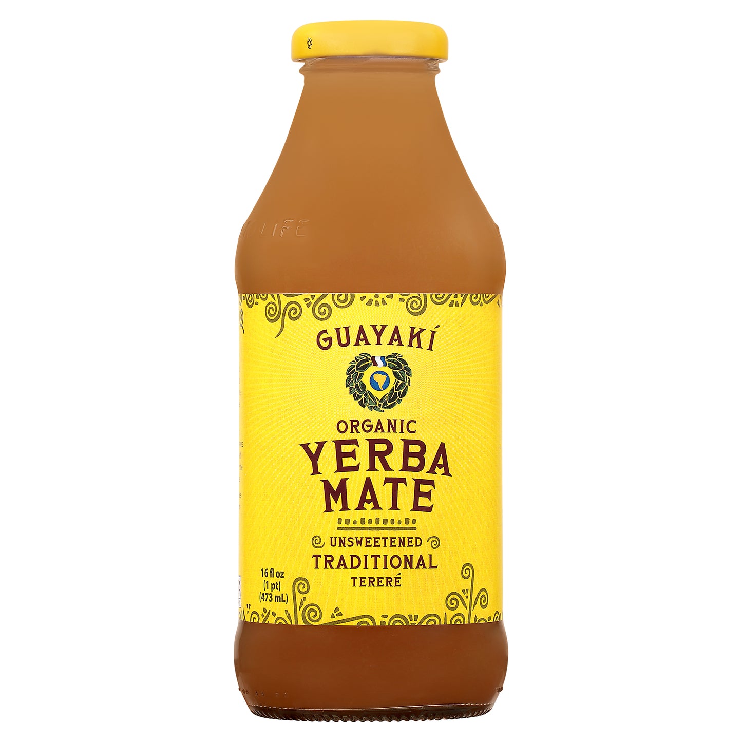 Guayaki Terere Traditional Organic Unsweetened Yerba Mate 16 fl oz
