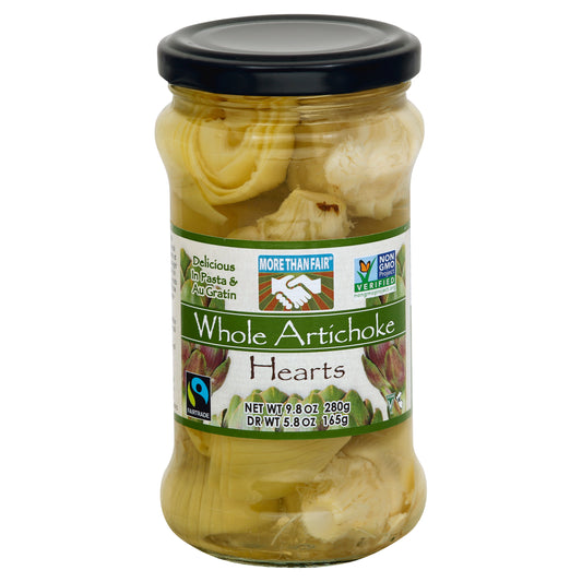 More Than Fair Artichoke Hearts 9.8 oz