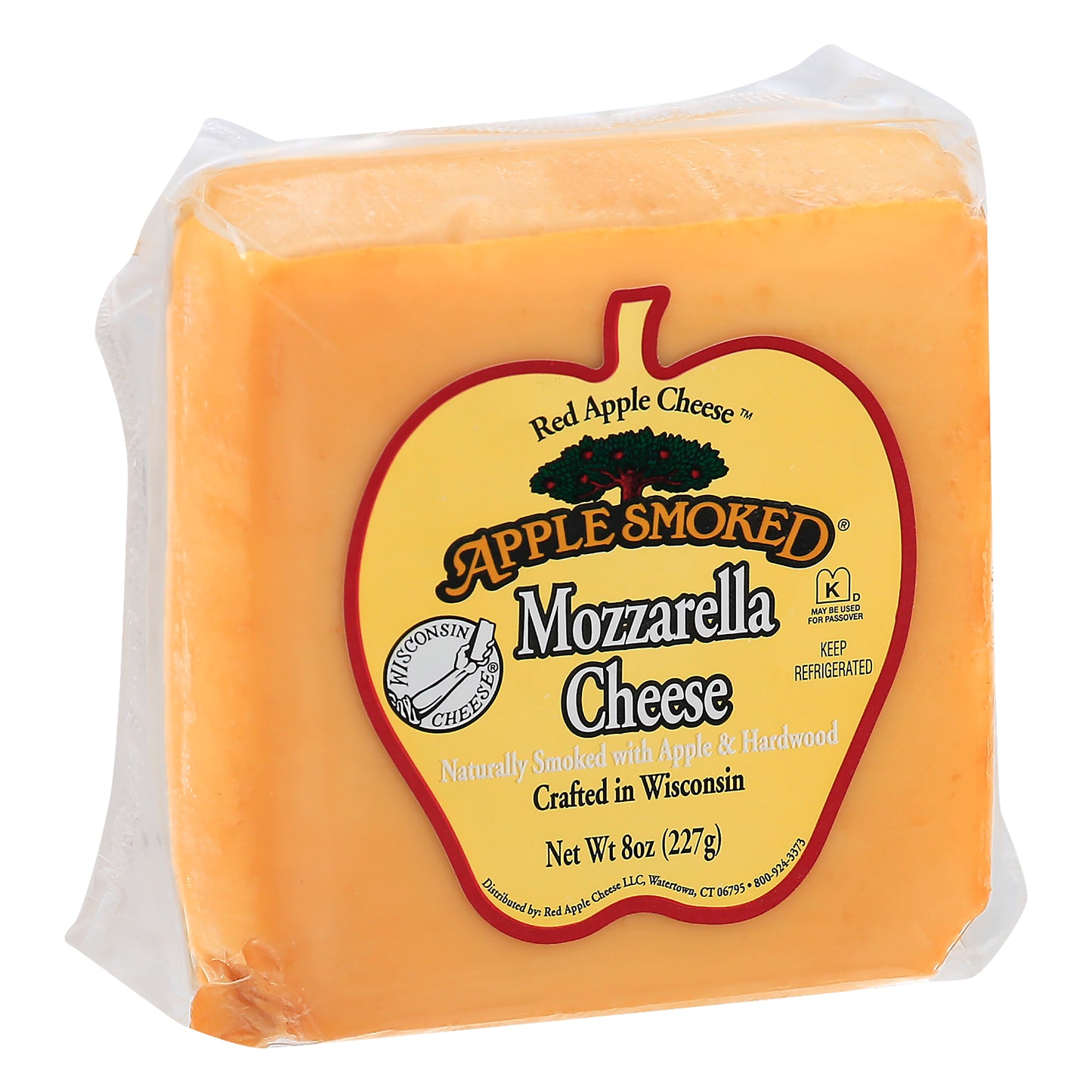 Apple Smoked Mozzarella Cheese 8 oz