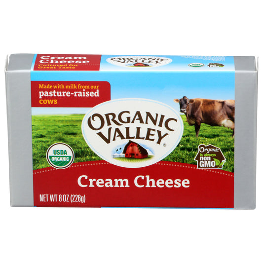 Organic Valley, Cream Cheese Bars, 8 Oz