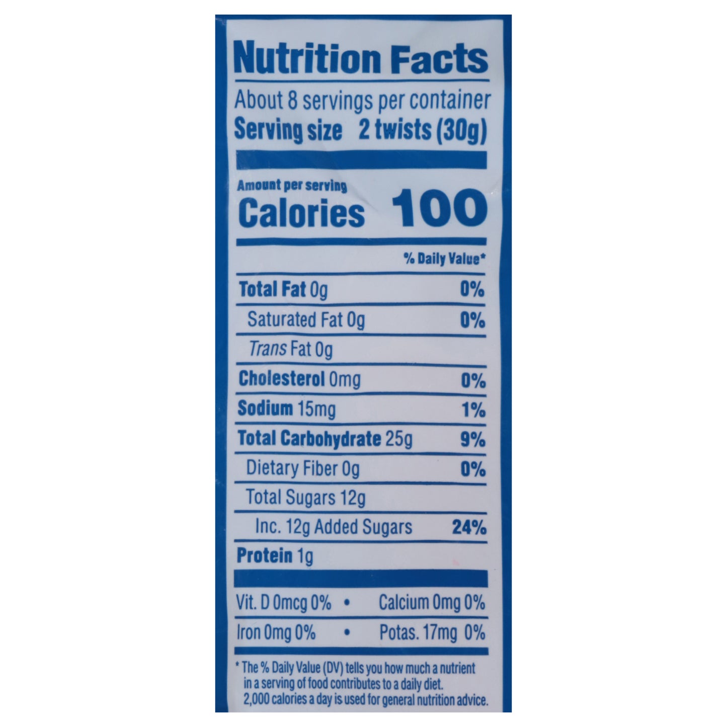 Red Vines Original Red Jumbo Twists 8 oz