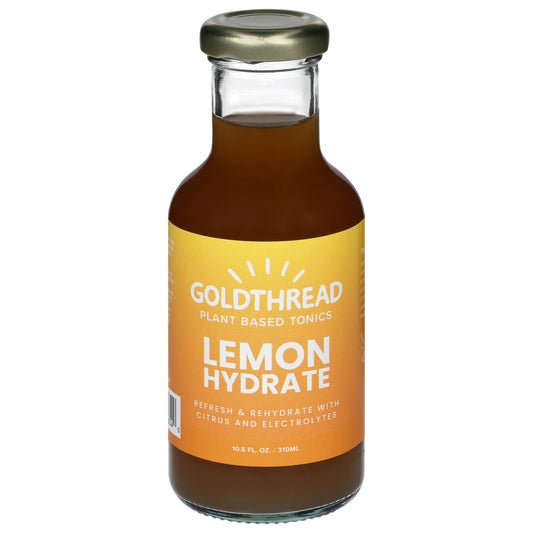 Goldthread Plant Based Lemon Hydrate Tonics 10.5 fl oz