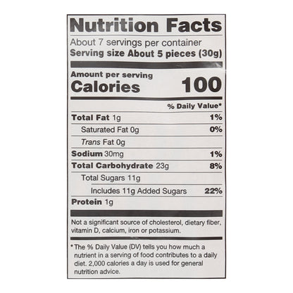 Darell Lea Soft Australian Mixed Fruit Flavored Licorice 7 oz