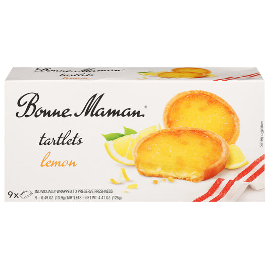 Bonne Maman Lemon Tartlets 9 - 0.49 oz Wrappers