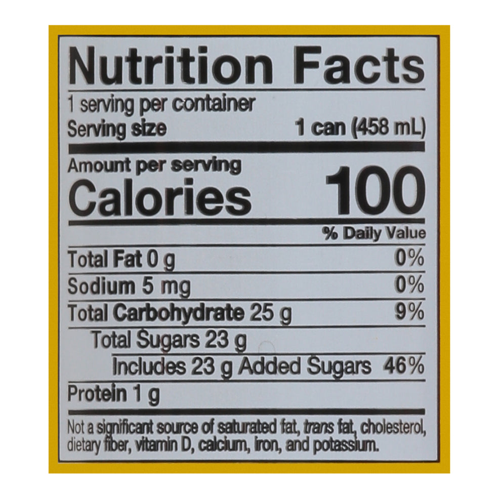 Guayaki Organic Lemon Elation Yerba Mate 15.5 fl oz