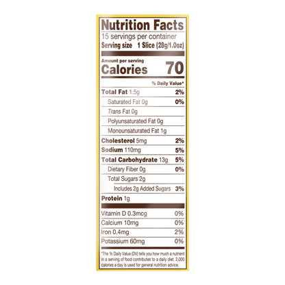 Canyon Bakehouse® Gluten Free Country White Whole Grain Bread 15 oz. Bag