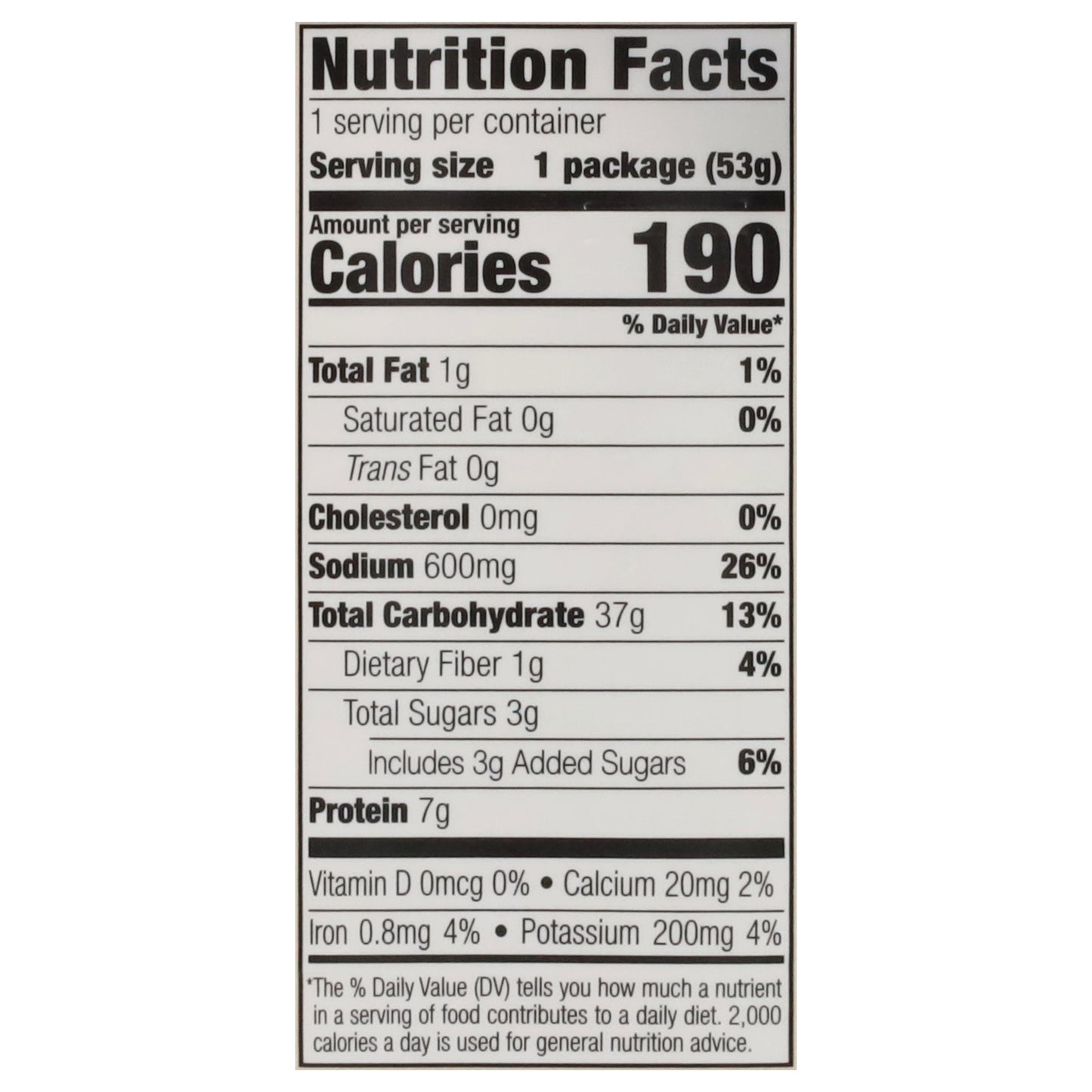 Dr. McDougall's Vegan Hot & Sour Ramen Noodle Soup 1.9 oz