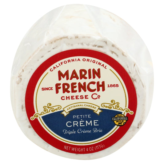Marin French Petite Triple Creme Brie Cheese 4 oz