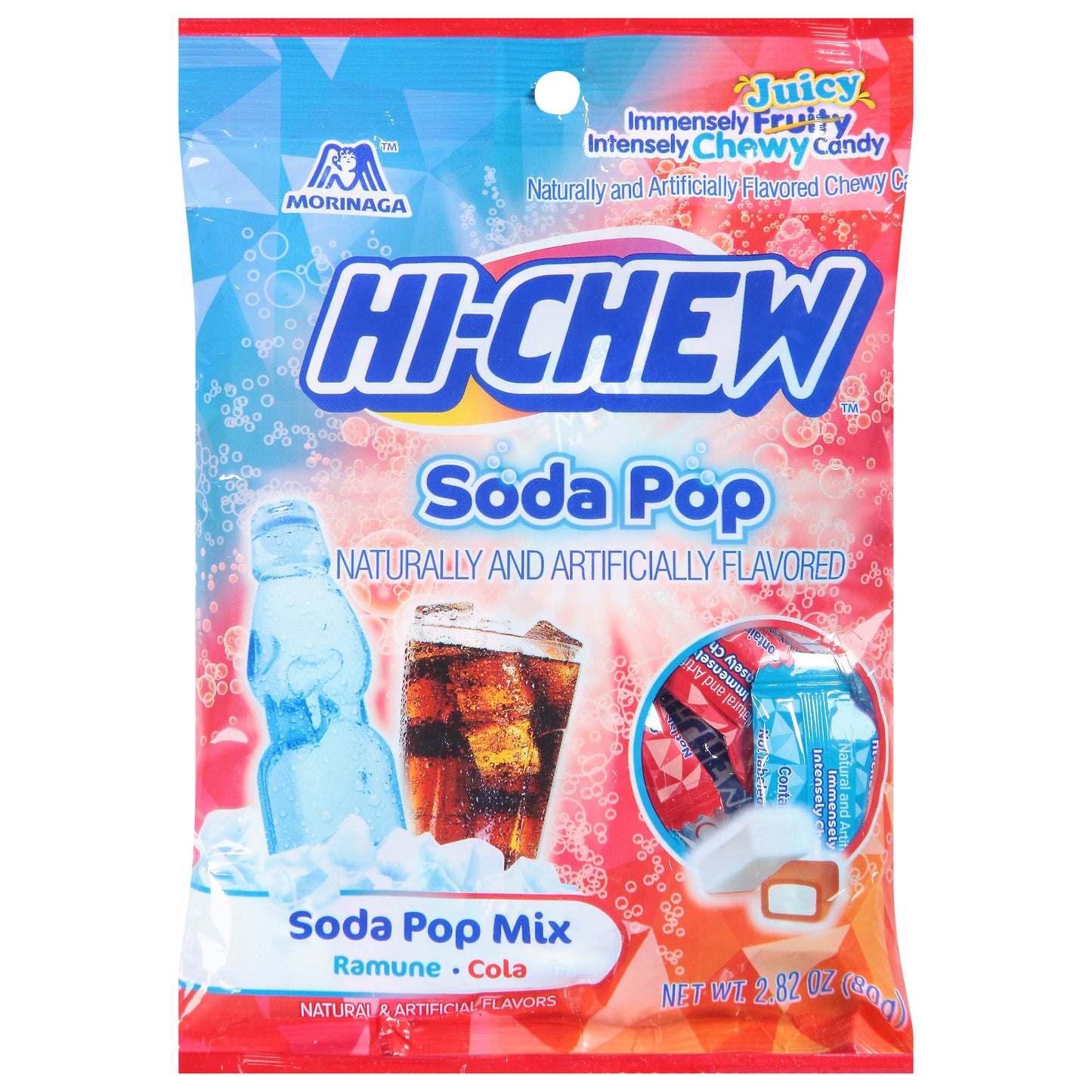 Hi-Chew Soda Pop Mix Chewy Candy 2.82 oz