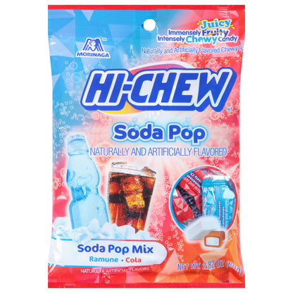 Hi-Chew Soda Pop Mix Chewy Candy 2.82 oz