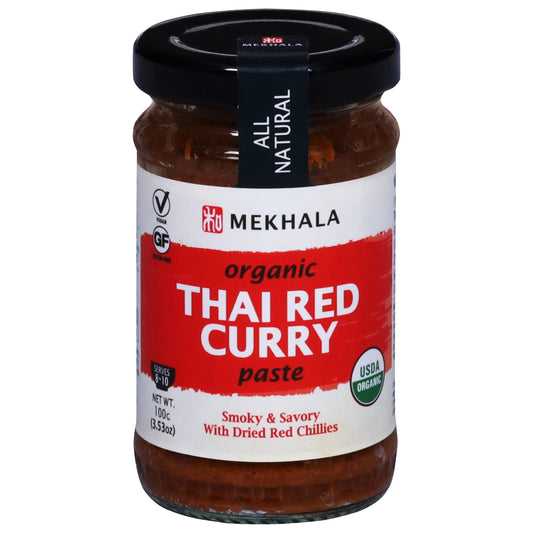 Mekhala Organic Thai Red Curry Paste 3.53 oz