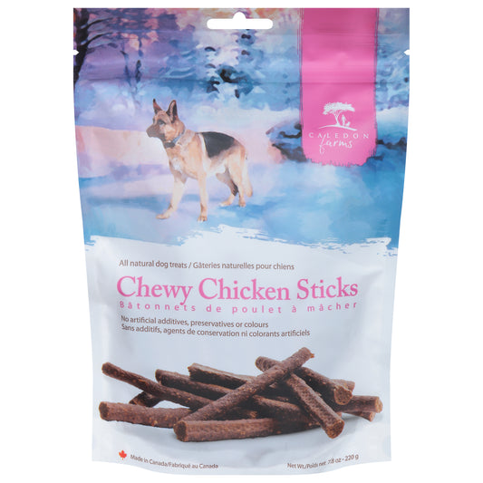 Caledon Farms Chewy Chicken Sticks Dog Treats 7.8 oz