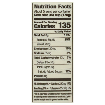 Bellwether Farms Whole Milk Cow Milk Vanilla Yogurt 32 oz