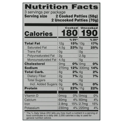 Beyond Breakfast Sausage Plant-Based Original Patties 6 ea
