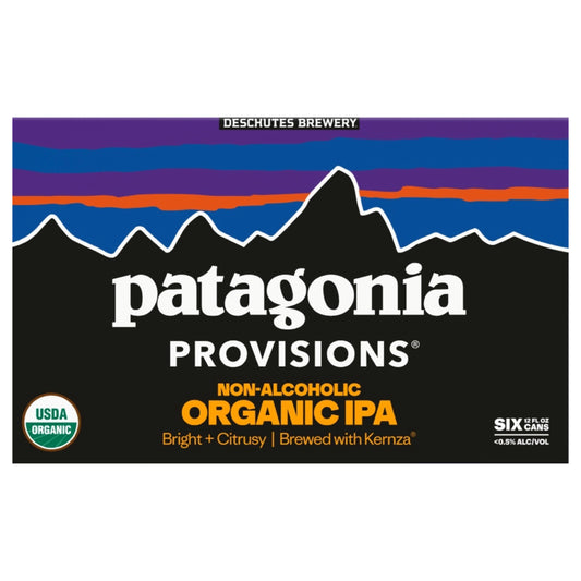 Patagonia Provisions, Non-Alcoholic Organic IPA, Craft Beer, 0.5%ABV