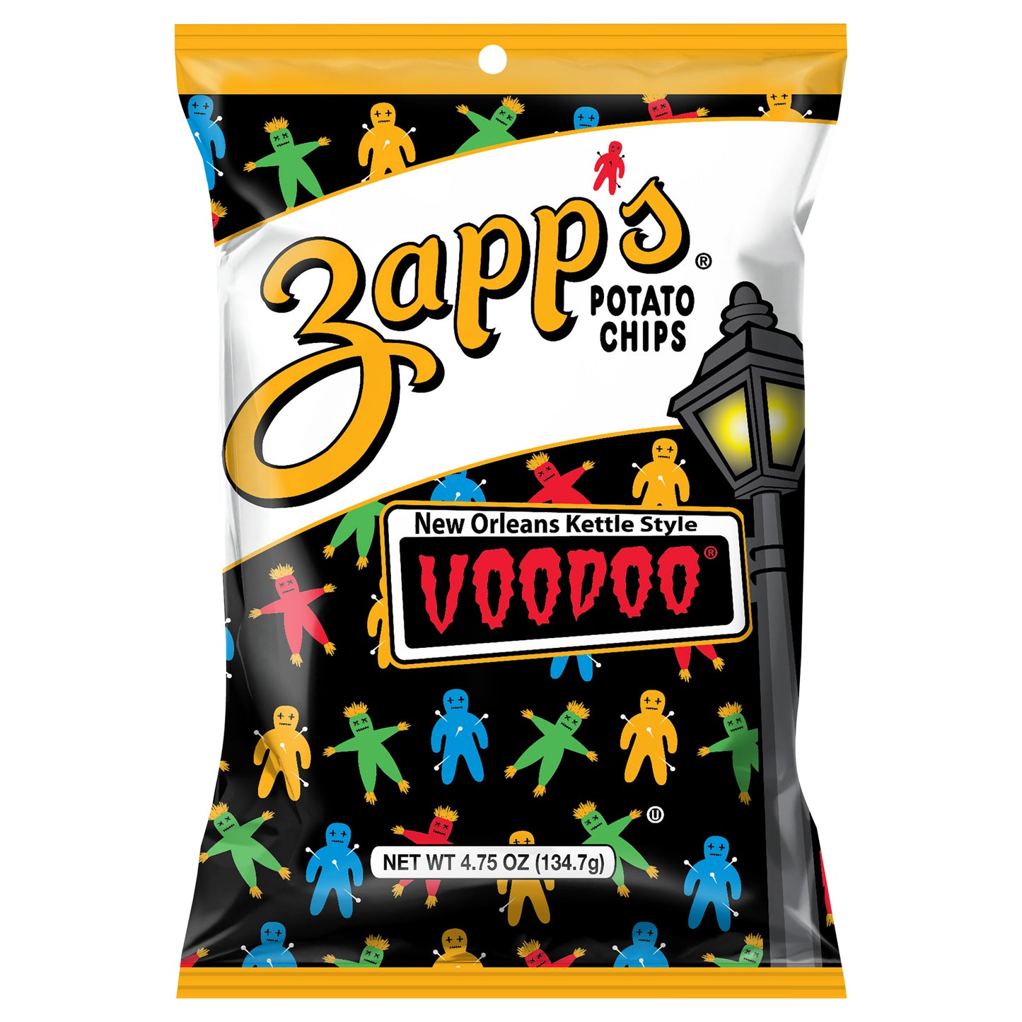 4.75 oz Zapp's Voodoo New Orleans Kettle Style Potato Chips
