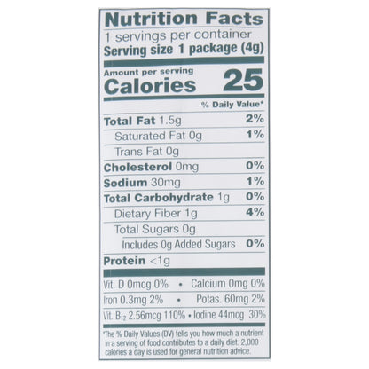 gimMe Grab & Go Roasted Sea Salt Seaweed Snacks 0.14 oz