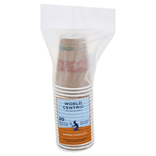 World Centric 12 Ounce Paper Cups 20 ea