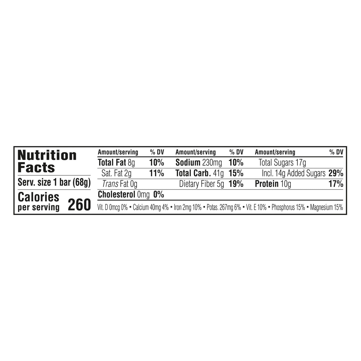 CLIF BAR - Peanut Butter Banana with Dark Chocolate Flavor - Made with Organic Oats - Energy Bars - Non-GMO - Plant Based Protein Bars (1 Count)