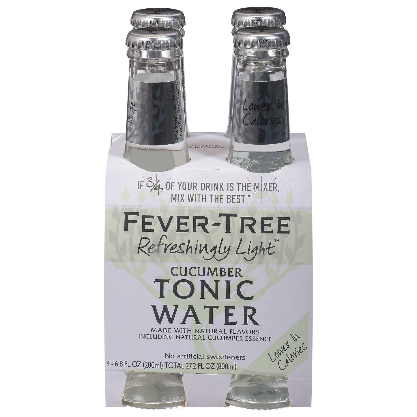 Fever-Tree Refreshingly Light Cucumber Tonic Water 4 - 6.8 fl oz Bottles