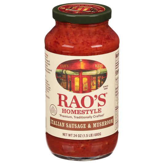Rao's Homestyle Italian Sausage & Mushroom Sauce 24 oz