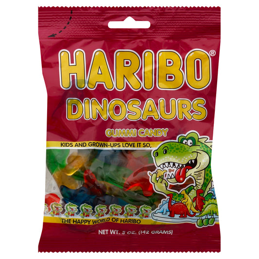 Haribo Gummi Candy 5 oz - Dinosaur