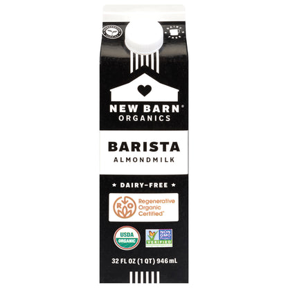 New Barn Organics Barista Almondmilk 32 fl oz