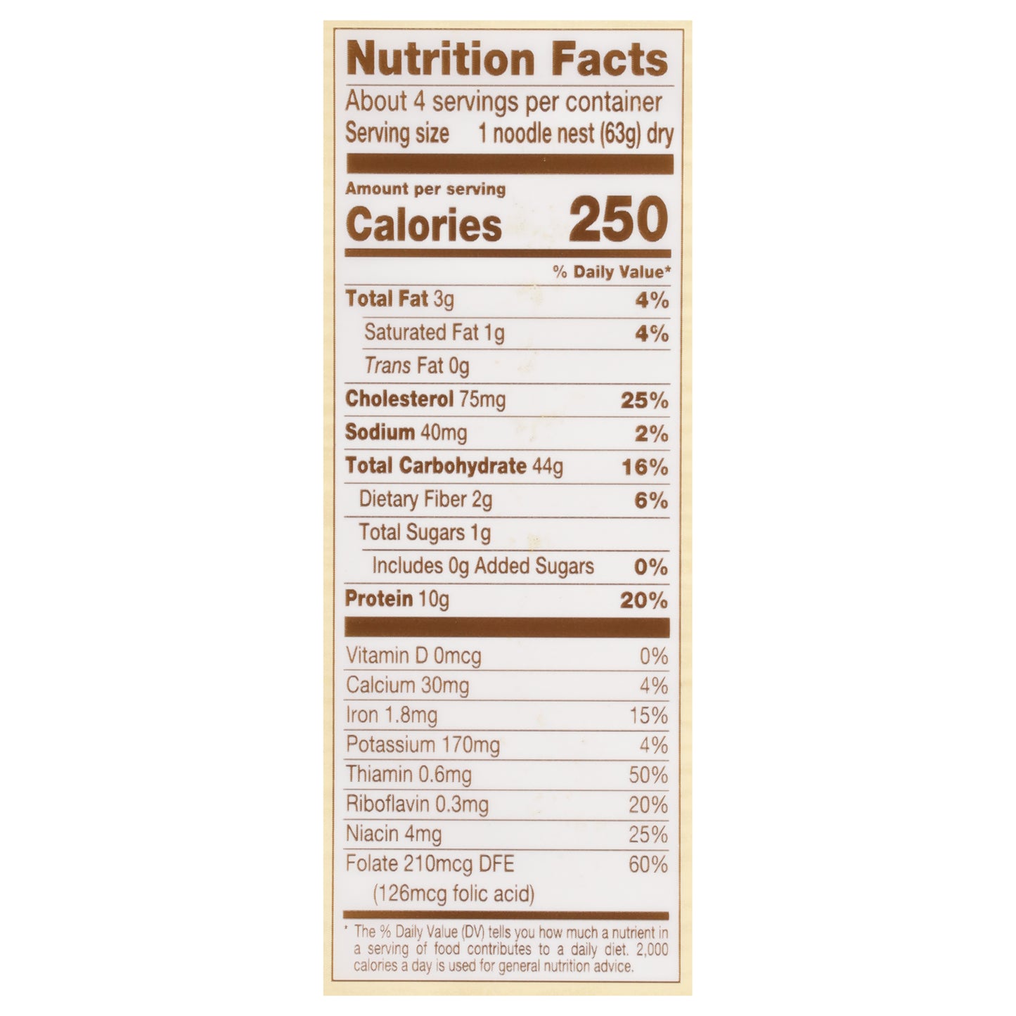 De Cecco No. 103 Egg Fettuccine 8.8 oz