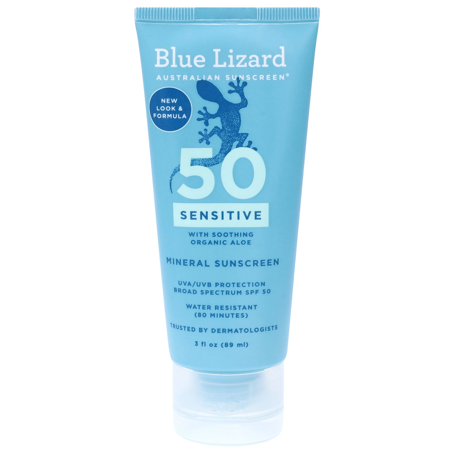 Blue Lizard Sensitive Mineral Broad Spectrum SPF 50 Sunscreen 3 fl oz